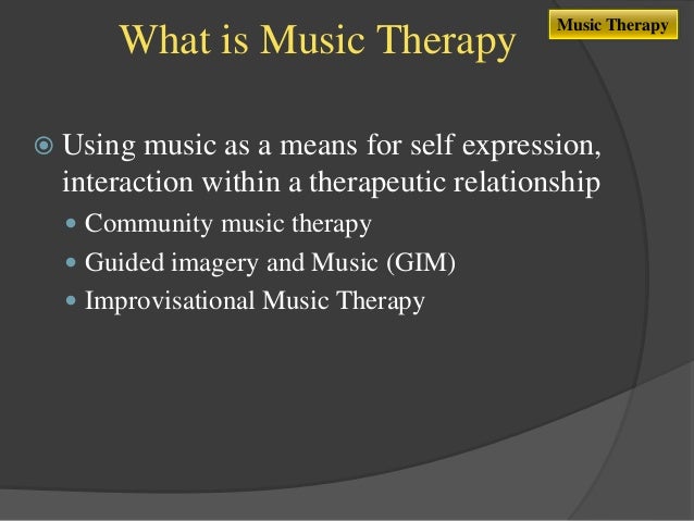 Defining Music Therapy